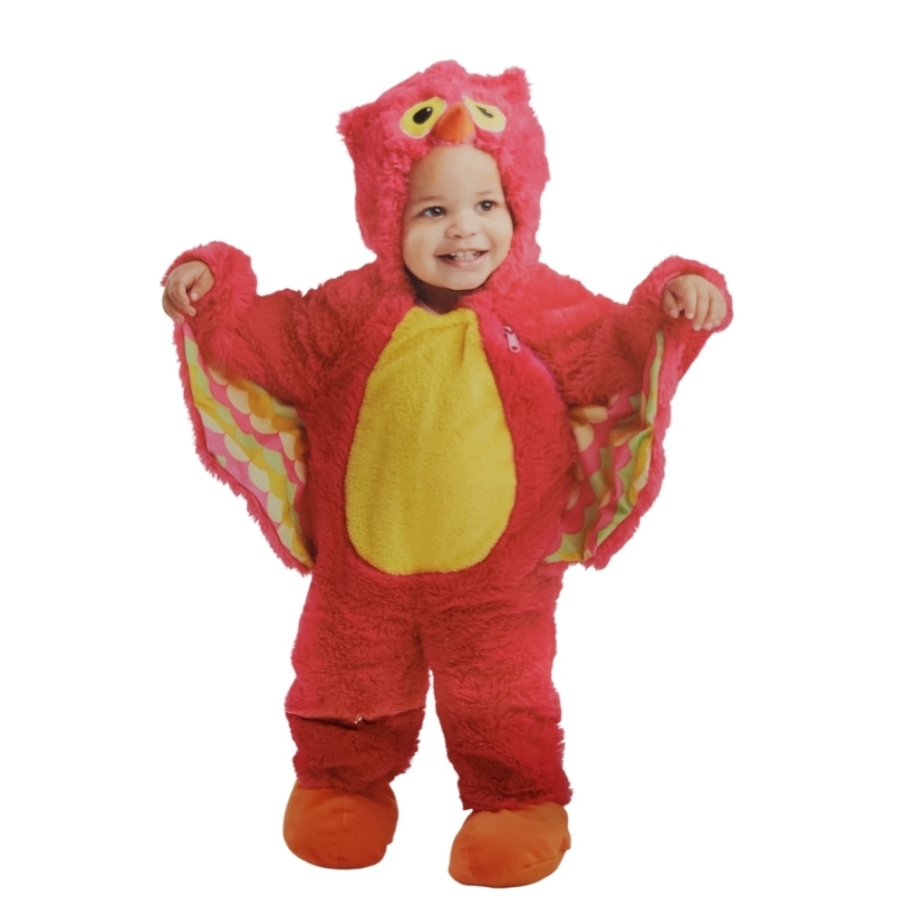 Infant Hot Pink Owl Halloween Costume (6-12M)